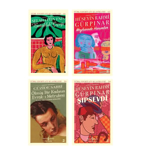 Meyhanede Hanımlar + Bataklık Çiçeği + Ölmüş Bir Kadının Evrak-ı Metrukesi + Şıpsevdi- 4 Kitap Set