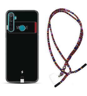 Realme 5i 5 Pro 6i 7 Pro 8 Kılıf Boyun Asklı Rasta Silikon My Love 1402