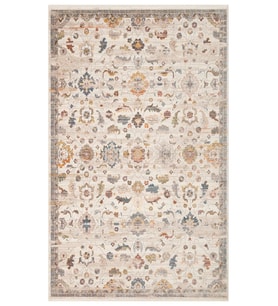 Hoom Rugs Petra 16 Krem Multy Makine Halısı (Çok Renkli)
