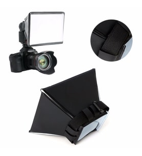 UNİVERSAL FLASH DIFFUSER, FLAŞ YUMŞATICI SOFT BOX (Beyaz)