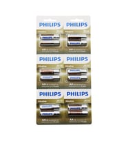 Lunaev Phılıps Alkaline Kalem - Aa - 1.5 V Pil 12PCS= 2Lİ X 6 Piller