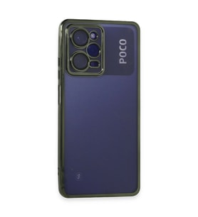 Xiaomi Poco X5 Pro 5g Kılıf Razer Lensli Silikon - Yeşil