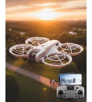 Mini Drone Kameralı Headless Mod Led Işıklı Akıllı Uçuş Sistemi