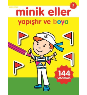 Minik Eller Yapıştır Ve Boya - Sarı