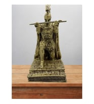 Roma Askeri Lejyoner Biblo 20 Cm Mitolojik Kahraman Heykel Dekor Hediyelik Eşya (Altın)