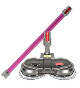 Dyson İle Uyumlu V7 Dik Süpürge Turbo Emici Yer Başlığı Su Depolu Paspas Aparatı Kırmızı Boru