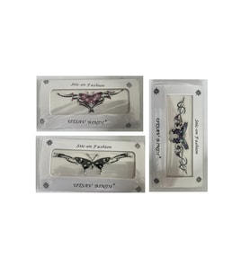 Taşlı Yapıştırma Dövme 3 Adet Birden Set15
