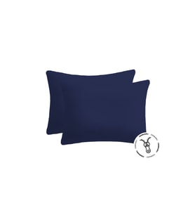 %100 Pamuklu Fermuarlı Bebek Yastık Kılıfı 40x60 ( 2 Adet )