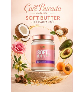 Softem - Soft Butter Cilt Bakım Yağı 190 Ml (8 Farklı Yağ İçeren Günlük Cilt Bakım Butter)