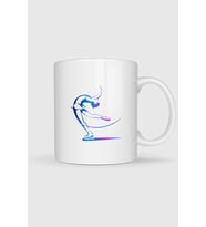 Ice Skating Figure Skating Club Sport Tasarımlı Kupa Bardak