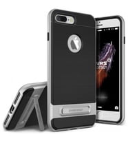 VRS iPhone 7 Plus ile Uyumlu High Pro Shield Kılıf Light Silver