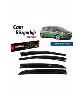 Opel Corsa D Mugen Cam Rüzgarlığı 2007-2014 arası 4'lü Sunplex (Beyaz)