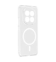 Redmi Note 15 Pro Kılıf Magsafe Özellikli Şık Sert ve İnce London Premium PC Kapak (Renksiz)