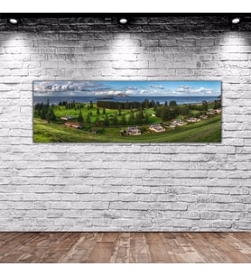 BK Home Panorama Kanvas Tablo 100x35cm-1