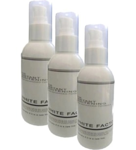 White Factor For Instant Whitening Cilt Bakım 120 ml x 3 Ad