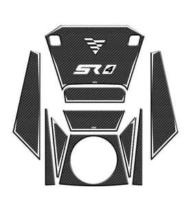 Voge Sr4 2023 - 2025 Uyumlu Tank Pad Set 003