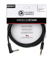 Planet Waves PWAMSGRA20 American Stage Inst Cable Ra 20 (6 Metre)  Korozyona Dayanıklı - Saf Sinyal - L Açılı