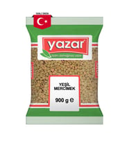 Yazar Yeşil Mercimek 900 Gr.
