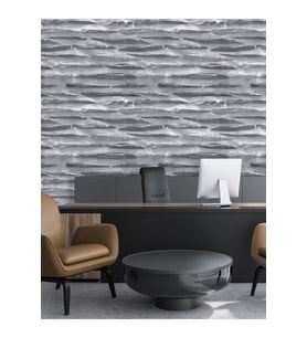 Dreamwall İnce Taş Duvar Desenli Silinebilir Tekstil Duvar Kağıdı (Çok Renkli)