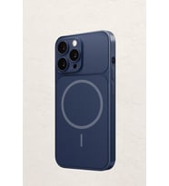 AG Glass İphone 14 PRO MAX Telefon Kılıfı (Mavi)