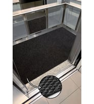 Asansör Ve Apartman Paspası Toz Ve Nem Alıcı Iç Ve Dış Mekan Kapı Önü Paspası (Siyah)