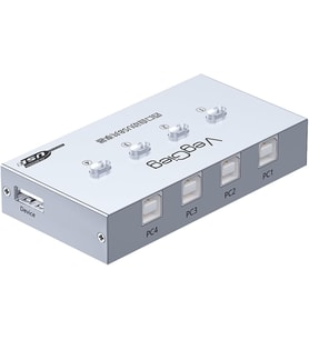 USB 2.0 Anahtarlı 4 Portlu Yazıcı Printer Çoklayıcı Sharing Switch