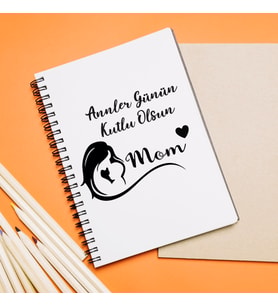 Anneler Günü Tasarımlı Defter