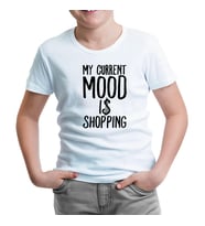 Mood Shop with Dolars Beyaz Çocuk Tshirt