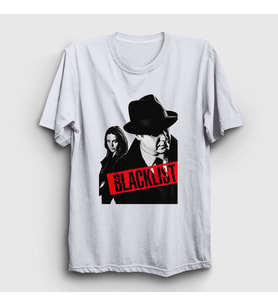 Presmono Unisex Beyaz Team The Blacklist T-Shirt 183843tt