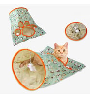 Hışırtılı Kedi Oyun Tüneli Çantası