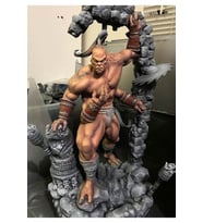 Mortal Kombat Goro Figür Mortal Kombat Goro Obje Büyük Boy 25CM
