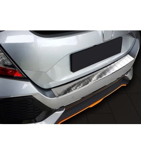 HONDA CIVIC FC5 2016 ve Üzeri Krom Arka Tampon Koruma Eşiği Paslanmaz Çelik