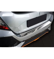 HONDA CIVIC FC5 2016 ve Üzeri Krom Arka Tampon Koruma Eşiği Paslanmaz Çelik
