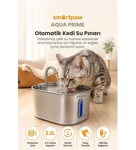 Smartpaw Aqua Prime Kedi Su Pınarı (Distribütör Garantili)