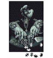 Popeye Jogador Dj Temel Reis Puzzle 240 Parça Yapboz