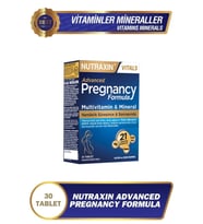 Nutraxin Advanced Pregnancy Formula 30 Tablet - Hamilelik Süresince & Sonrasında 21 Vitamin & Mineral
