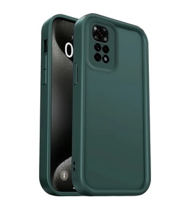 Xiaomi Redmi 10 2022 Kılıf Viera Silikon - Koyu Yeşil