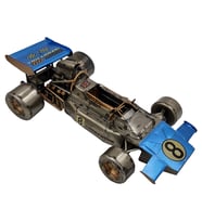 Dekoratif Brabham BT44 Metal F1 Yarış Arabası - Araba Dekorasyon Hediyesi