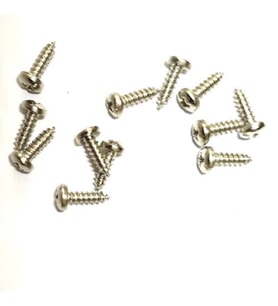 Klips, Menteşe, Ayak, Ysb Sac Vidası - 2,9x9,5mm Nikel, 100 Adet