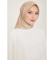 Saf Twill İpek Eşarp 4006D