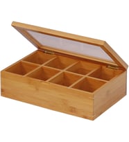 Lexroo bambu çay-Box, doğal