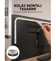 Uzaktan Kumandalı LED TV Arka Işık Şeridi Yeni Nesil