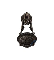 Dekoratif Zamak Sarkaç  Küçük  Kulp - 30x63mm, Eskitme, 1 Adet