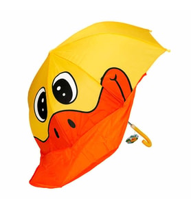 2986 Ördek Şekilli Çocuk Şemsiyesi 45 cm -Sunman