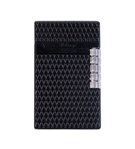 Black Martin Soft Flame Desenli Siyah Metal Çakmak