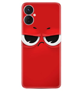 Tecno Spark 9T Kılıf Resimli Desenli Silikon Platinium Series Red 1829