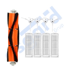 Xiaomi Mop 2 Pro (MJST1SHW) -Mop 2 Lite Uyumlu 1 Ana Fırça 4 Yan Fırça 4 Filtre PKT-iasgf0000358