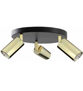 MYLİGHTS  ÜÇLÜ METAL LED AVİZE LED SPOT GÜNIŞIĞI LED AMPULLÜ   (Siyah)