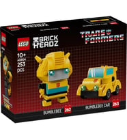 LEGO BrickHeadz 40804 Bumblebee Robot and Vehicle