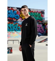 Erkek Bisiklet Yaka Düşük Kol Uzun Kol Sweatshirt Fonksiyonel Dayanıklı Kaliteli Konforlu Şık